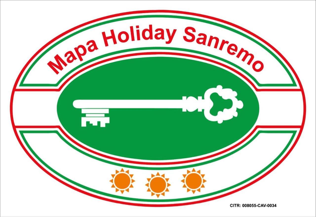 Mapa Holiday Sanremo 25 Eksteriør billede